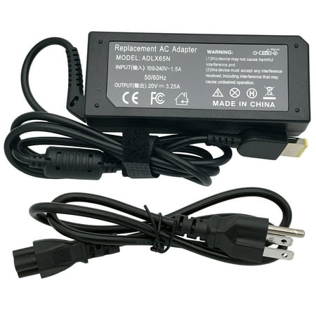 65W AC Adapter For Lenovo ThinkPad Edge E440 E540 L540 E455 E545 Power Supply