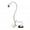 Sliver, variant on USB Flexible LED Table Lamp - Clip-on Desk Light - for Reading, Study & Bedside