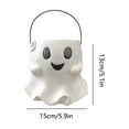 thumbnail image 3 of WonderHive Halloween Candy Bucket,Halloween Candy Holder,Halloween Candy Holder Pail With Handle,Trick Or Treat, 3 of 8