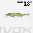thumbnail image 4 of 6th Sense – Provoke Jerkbait – Bass Fishing Lure with Fast Darting Action, Precision Tapered Tail, Premium Finish, and Razor-Sharp Hooks, 4 of 7
