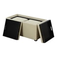 thumbnail image 5 of WyndenHall  Franklin Contemporary Storage Ottoman Set, 5 of 7