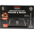 thumbnail image 6 of Steven Raichlen Himalayan Salt Block Holder & Wire Cleaning Brush- Safe & Easy Salt Slab Plate and Grilling Stone Brush, Compatible with (8"x8") Salt Block - Grilling Tools & accessoires, 6 of 6