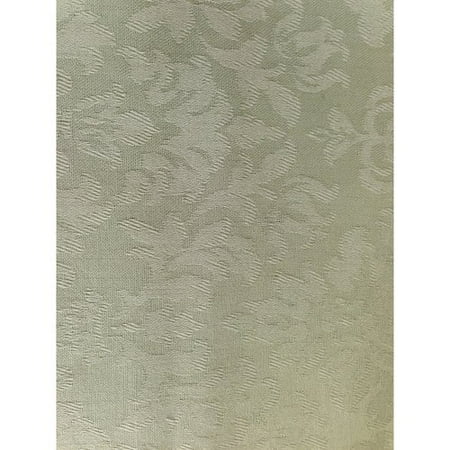Cotton 36" x 54" Jacquard Solid Sage Fabric, per Yard
