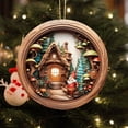 thumbnail image 3 of Isvgxsz Christmas Hanging Santa Claus Sign Santa Indoor/Outdoor Decor Hanging Santa Claus Wall Ornament for Christmas Holidays Wall Door Home Decoration, 3 of 5