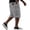 Gray -AO19, variant on Dwellite Twill Cargo Shorts for Men Casual Classic Bermuda Shorts with Pockets Drawstring Comfort Big and Tall Pants 2026 Dark Blue 5XL