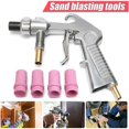 thumbnail image 1 of Pneumatic Sandblasting Gun Sandblaster Stripping + 4x Ceramic Nozzle 4/5/6/7mm, 1 of 4