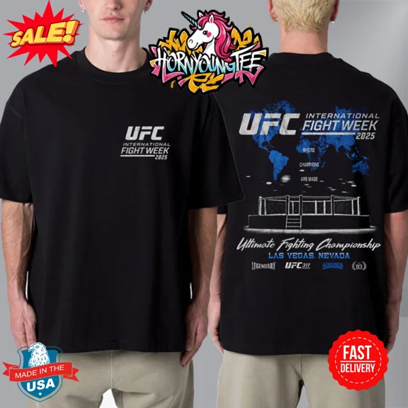 UFC 317 International Fight Week 2025 Ultimate Fighting ChampionshipT-Shirt
