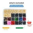thumbnail image 2 of Plastic Safety Eyes and Noses for Crochet (10 Colors). Assorted Stuffed Animal Eyes for Crochet, Dolls, Teddy Bear, Button, Toy & Crafts (6mm-14mm), 2 of 9