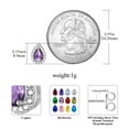 thumbnail image 3 of FindChic Teardrop Earrings for Women, Hypoallergenic June Birthstone Stud Earrings with 925 Sterling Silver Posts & Push Backs Birthday Mothers Day Jewelry Gifts for Mom/Her, 3 of 8