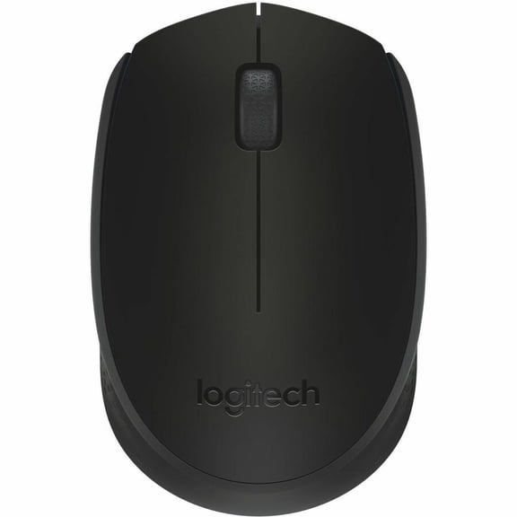Logitech M170 Wireless Mouse for PC, Mac, Laptop, 2.4 GHz with USB Mini Receiver, Black