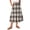 Light Brown, variant on Delconic Women Plaid Drawstring Waist Tiered Maxi Skirt with Pockets Casual Loose Fit A Line Long Skirt for Everyday Wear Saffron S