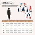 thumbnail image 4 of Honeii School Cute Gnomes Print Women's Pajama Sets Long Sleeve Button Down Sleepwear Nightwear Soft Pjs Lounge Sets 2PCS-XX-Large, 4 of 7