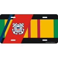 Coast Guard Vietnam Veteran License Plate