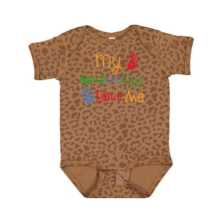 

Inktastic Oma and Opa Love Me Grandchild Gift Baby Boy or Baby Girl Bodysuit