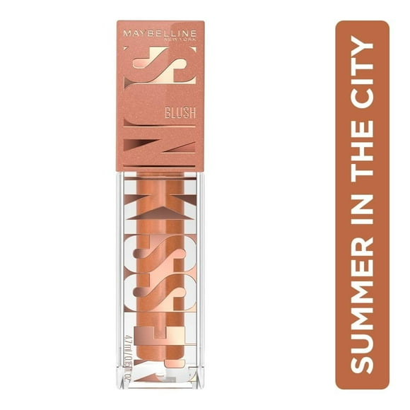 Rubor iluminador líquido de mejillas Maybelline Sunkisser , Blush Tono 12 Summer In The city, 4.7ml