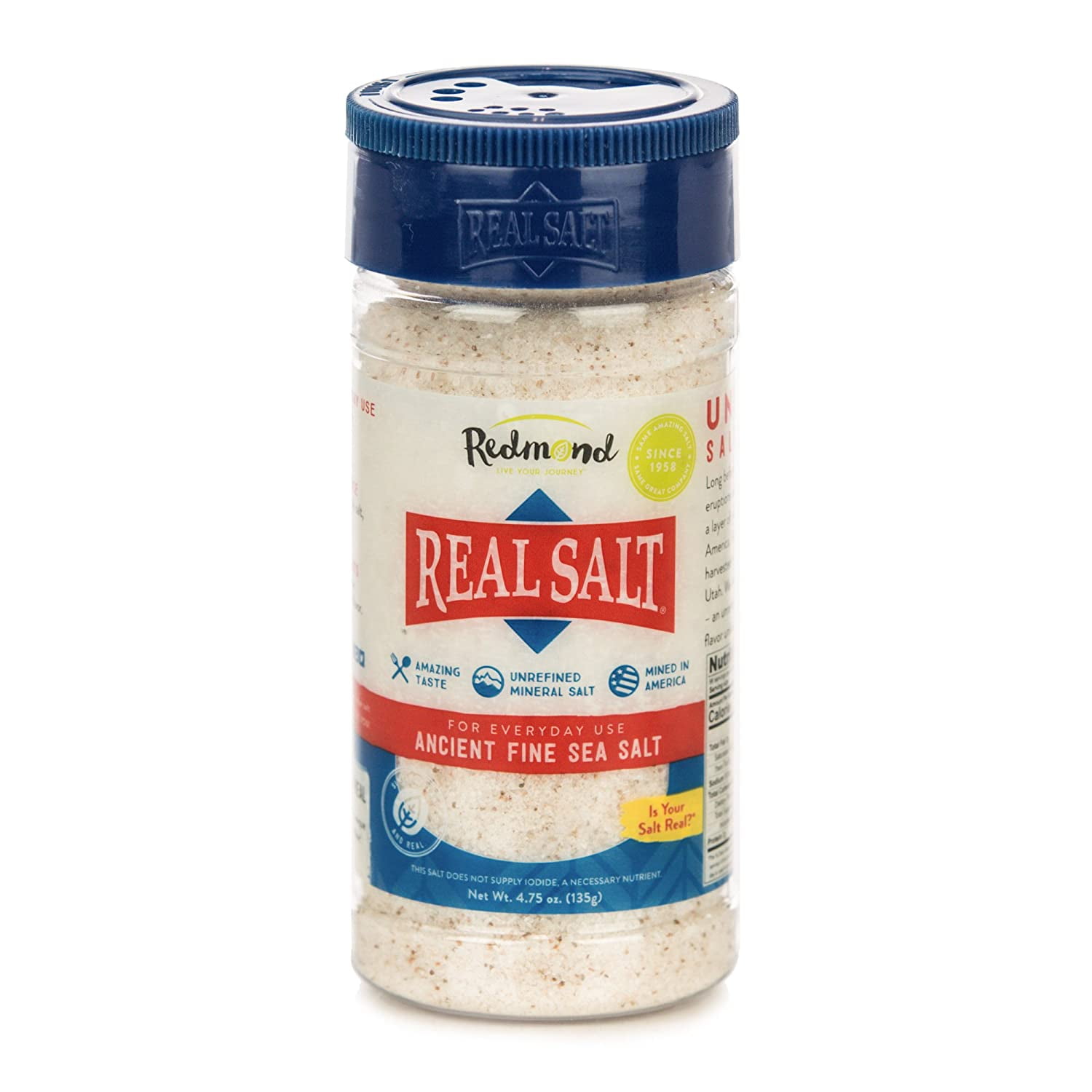 Redmond Real Sea Salt Natural Unrefined Organic Gluten Free Fine 4 redmond-real-salt-ancient-sea-salt-fine-26-oz-fine-salt-sea-salt