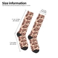 thumbnail image 2 of Naloa Snake Thigh High Socks Extra Long Stretchy Sock Women Over Knee High Opaque Stocking Daily Wear, 2 of 6