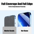 thumbnail image 3 of Funda magnética mate para teléfono iPhone 12, 13, 14, 15 Pro Max, carga inalámbrica Megsafe, cubierta trasera esmerilada con marco de lente de Metal y botones, 3 of 4