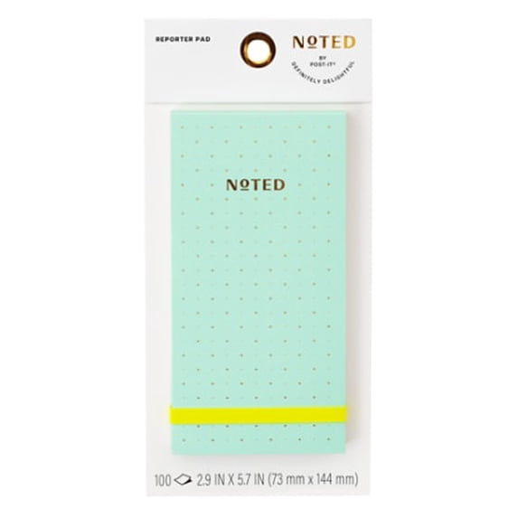 Post-it® Reporter Pad Note NTD10-RP-1, 2.9 in x 5.7 in, 100 sheet (Case of 24) SKU 7100341338