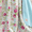 Floral Stripe, variant on Paris Hilton Luxe Plush Oversized 60" x 70" Reversible Floral Stripe Blue Throw Blanket, for Adults and Teens