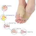 thumbnail image 3 of Corrector De Valgo, Protector De Dedos De Silicona Suave, Elástico, Reutilizable, Alivia El Dolor De Aplastamiento Para El Cuidado De Los Pies, 3 of 7