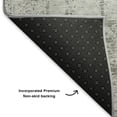 thumbnail image 5 of Addison Rugs Mayfield Premium Machine Washable Transitional Modern Gray Runner Rug, 2'3" x 7'6", 5 of 6