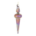 thumbnail image 4 of Irredescent Glass Finial Drop Ornament Set of 12, 4 of 5