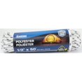 thumbnail image 1 of Mibro 342811BG 0.5 in. x 50 ft. Polyester Diamond Braid Rope, White & Grey, 1 of 1