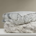thumbnail image 5 of Home Essence Aina Oversized Faux Fur Throw, 60x70", Grey, 5 of 5