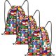 thumbnail image 1 of Mochila Deportiva VentDepot GloFlagsLace 3 Piezas Capacidad 10 kg Estampado de Banderas, 1 of 1
