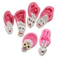 thumbnail image 3 of 6 Unidad Decoración de Torta Accesorios Halloween Geek Palma Vieja Mujer, 3 of 7