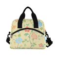 thumbnail image 6 of FORMRS Reusable Lunch Bag for Work School Leakproof Insulated Cooler with Adjustable Shoulder Strap, Colorful Flower, 6 of 6