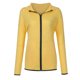 thumbnail image 3 of Pntutb moda mujer Color sólido cremallera manga larga deporte blusa tops Sudadera con capucha Pntutb Pntutb-3814, 3 of 9