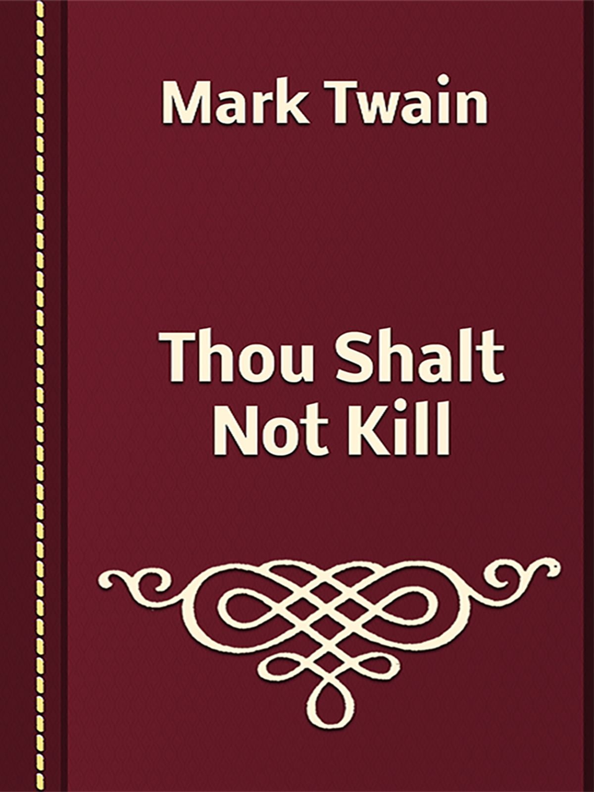 thou shalt not kill film