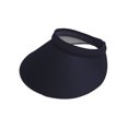 thumbnail image 1 of TopHeadwear Sports Cotton Twill Clip-On Visor 5 Inch Extra Wide Brim, Navy, 1 of 2