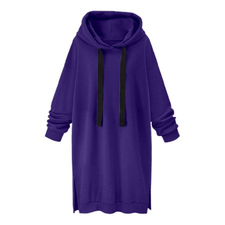 Hoodies for Women Glitter Girl Sweatshirts Women plus Size Sweater with Zippers Plain Sweatshirt Womens Hoodie Fashionable Oversized Hoodie with Zipper Coral Hoodies Pullover Sweater Tops Purple 2XL