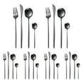 thumbnail image 1 of Awdenio 24 Piece Stainless Steel Cutlery Set For 6 People Including Spoon Knife And Fork Polish, 1 of 1
