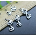 thumbnail image 2 of U8MO 20/50/100x Retro Cute Cat Alloy Charms PendantS for Jewelry Making DIY 17*9mm-20pcs, 2 of 8