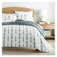 thumbnail image 6 of Shibori Quilted Coverlet Set - Reversible Microfiber Quilt & Sham, Soft Down Alternative, Wrinkle Resistant, All Season Bedding - Multiple Colors & Sizes, 6 of 6
