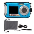 thumbnail image 1 of Cámara digital impermeable Jadeshay Full HD 2.7K 48MP con pantallas dobles, 1 of 8