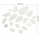 thumbnail image 4 of Espejos decorativos Adhesivo de pared de espejo acrílico ovalado decorativo ANGGREK Otros, 4 of 8