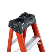 Louisville Ladder 6-Foot Fiberglass Step Ladder, 375-Pound Load Capacity, Type IAA, FS1406HD