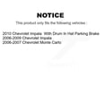 thumbnail image 2 of CMX Front Rear Disc Brake Rotors Kit for Car Chevrolet Impala Monte Carlo K8-101024, 2 of 8