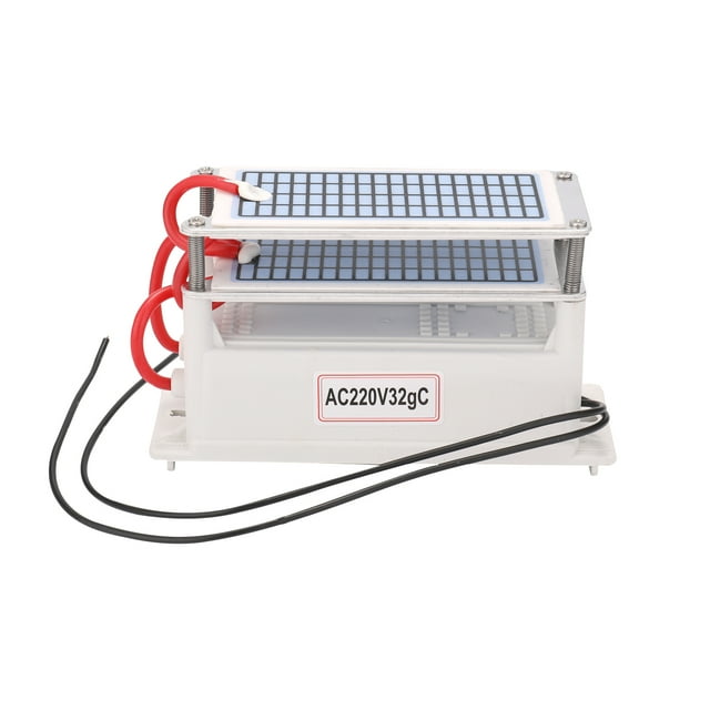 Graflsoa 220V Ozone Generator for Air Purification, 32g/h Output, Removes Formaldehyde and Odors, Compact Design for Home Use