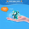 thumbnail image 4 of Super Wings Transformer Toys 2 en Tino Robot Transformer Figuras de acción Modo 2 en 1 Robot Transformer Toys para niños niñas 4-6 6-8 Divertidos juguetes de avión para niños pequeños Niños de 3 4 5 6, 4 of 5
