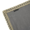 thumbnail image 2 of Holiday Deal Selection Phantoscope Farmhouse Burlap Linen Tailored Edge Decorative Throw Pillow Cover for Bed and Couch, 18" x 18", Green, 2 Pack, 2 of 5