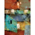 thumbnail image 2 of Berman, Ken 25x32 Black Ornate Wood Framed with Double Matting Museum Art Print Titled - Uptown Split, 2 of 4