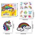 Pearoft 5 6 7 8 9 Year Old Girl Gifts Birthday Stickers Craft Kits for