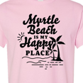 thumbnail image 4 of Inktastic Myrtle Beach is My Happy Place with Palm Trees T-Shirt, 4 of 5