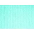 thumbnail image 1 of Ahgly Company Machine Washable Indoor Rectangle Solid Turquoise Blue Modern Area Rugs, 3' x 5', 1 of 4